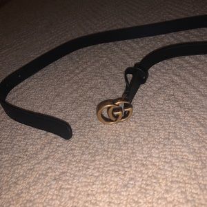 Gucci Accessories - Gucci Belt -Marmont Leather Belt with Shiny Buckle Gucci Accessories - Gucci Belt -Marmont Leather Belt with Shiny Buckle